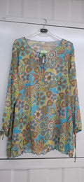 Blusa Boho Multicolor Estampado Floral