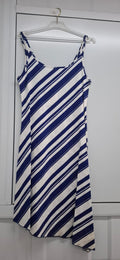 VESTIDO MIDID DE TIRANTES A RAYAS NAUTICA