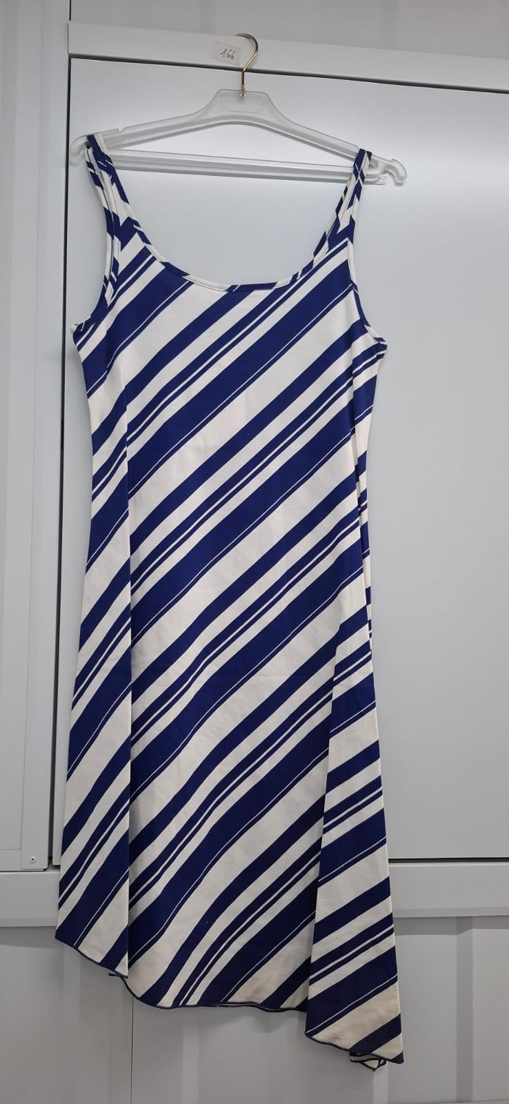 VESTIDO MIDID DE TIRANTES A RAYAS NAUTICA
