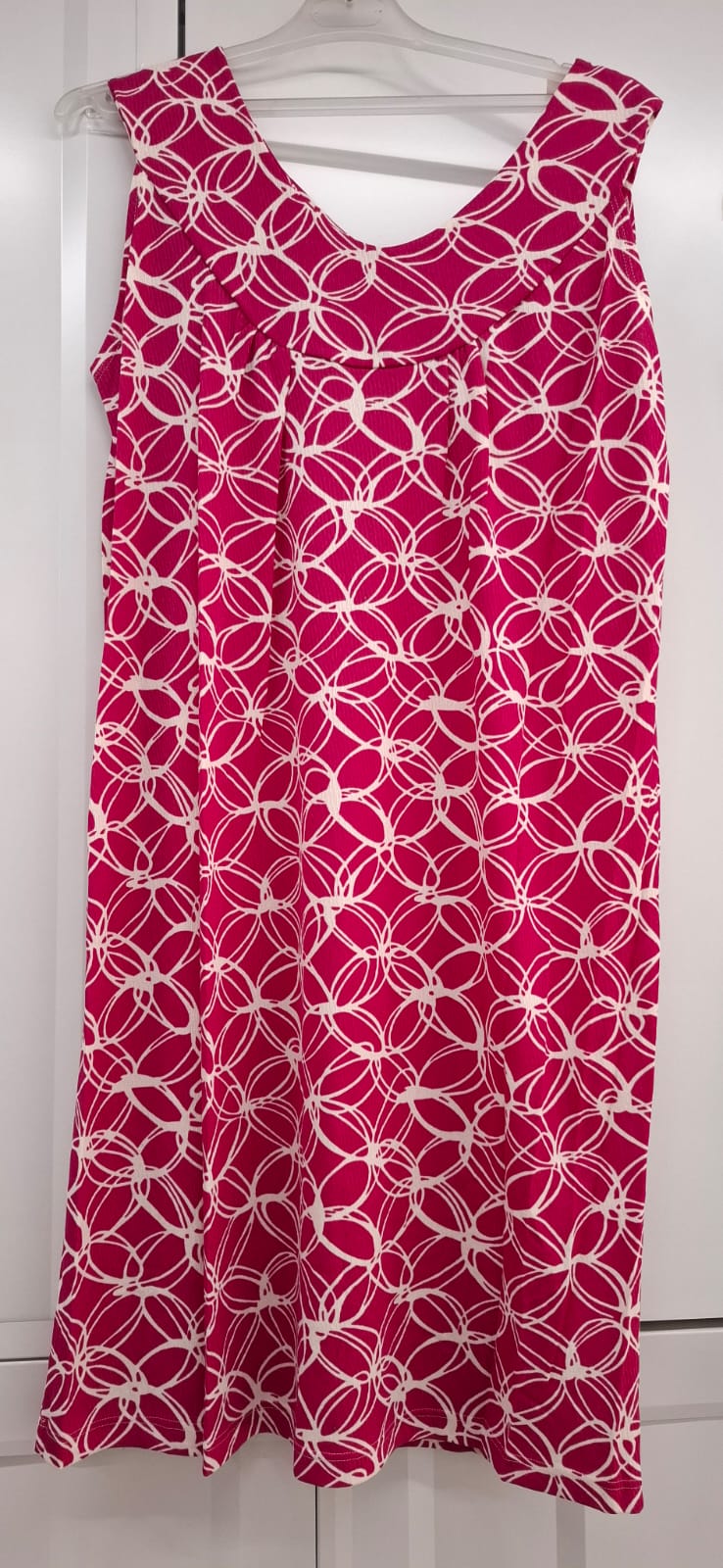 Vestido midi sin mangas